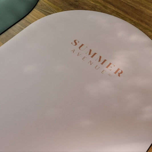 Sakurai Pink Arched Top Mat