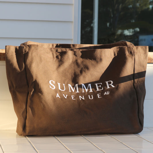 Limited Edition Chocolat Brown Tote Bag